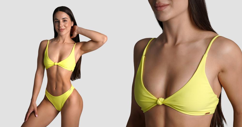 CURACAO Bikinitop Lime - GymBeam
