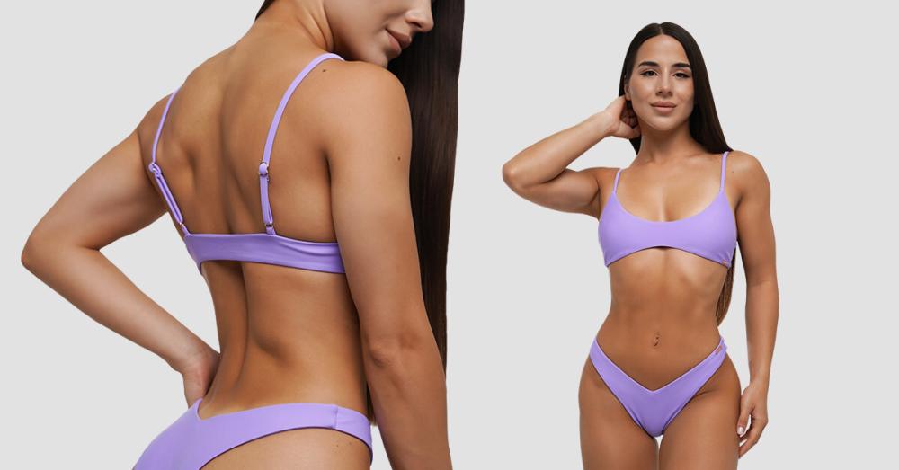 HAWAII Bikinitop Lilac - GymBeam