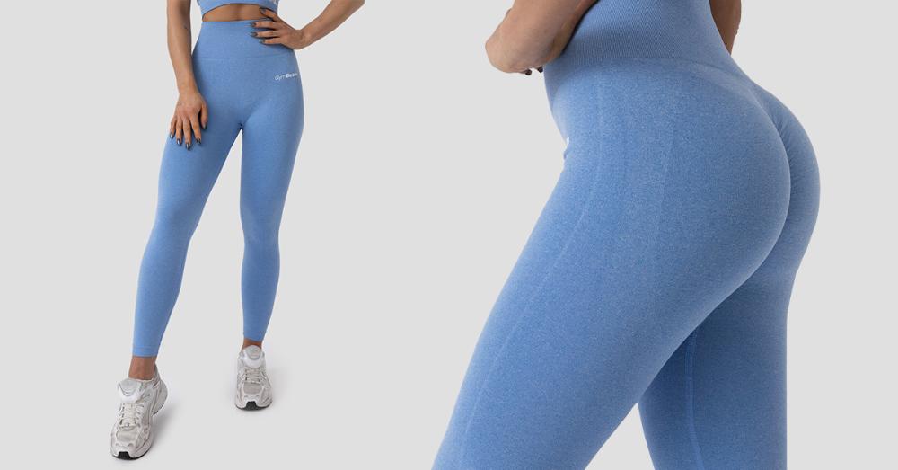 Women's FLO Blue Leggings - GymBeam