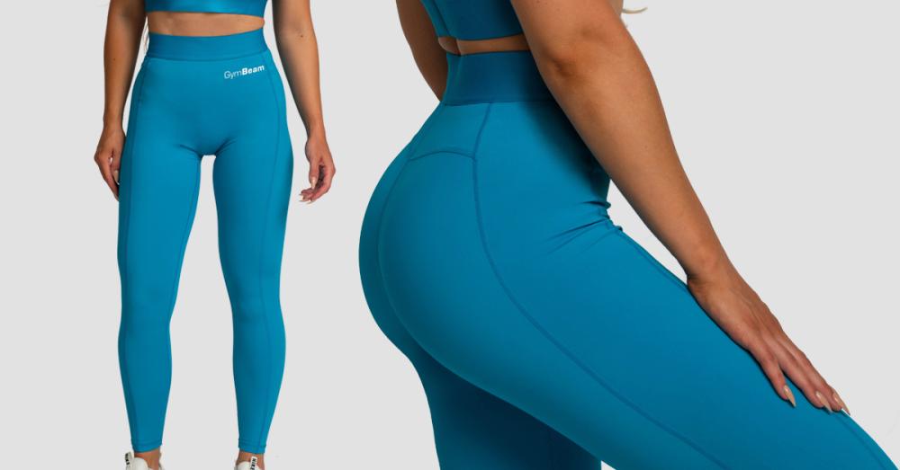 Women's Limitless Leggings Aquamarine - GymBeam