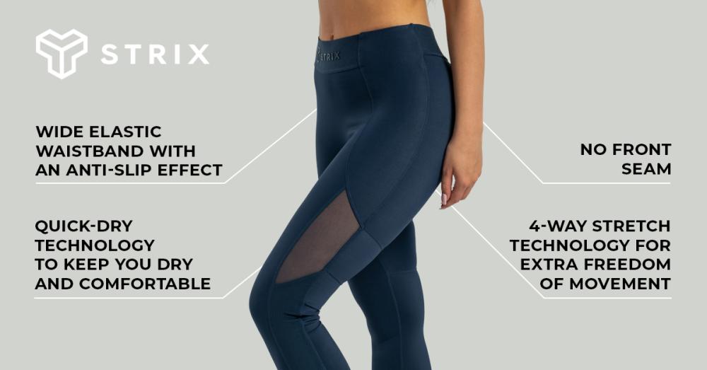 Women's ALPHA Leggings Midnight Blue - STRIX