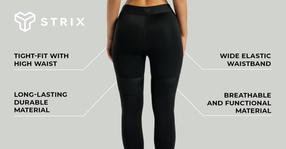Women's ALPHA Leggings Black - STRIX
