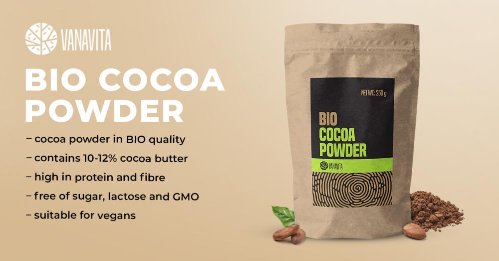 Bio Cacaopoeder - VanaVita