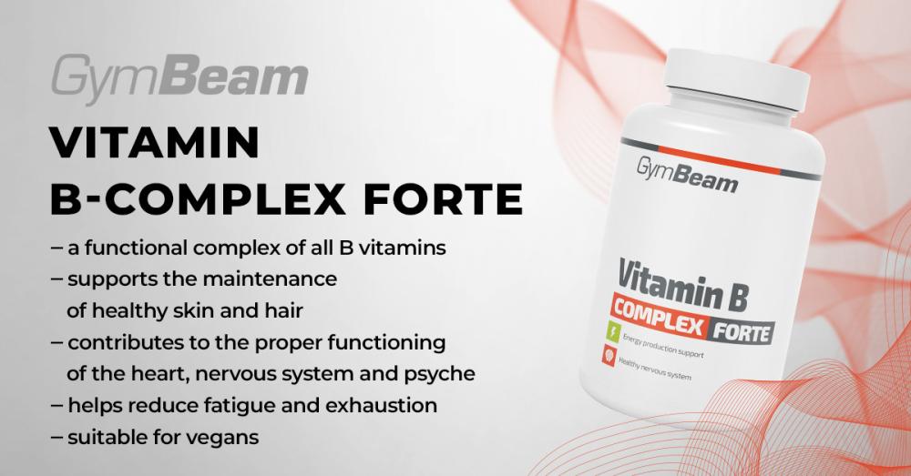 Vitamine B-Complex Forte - GymBeam