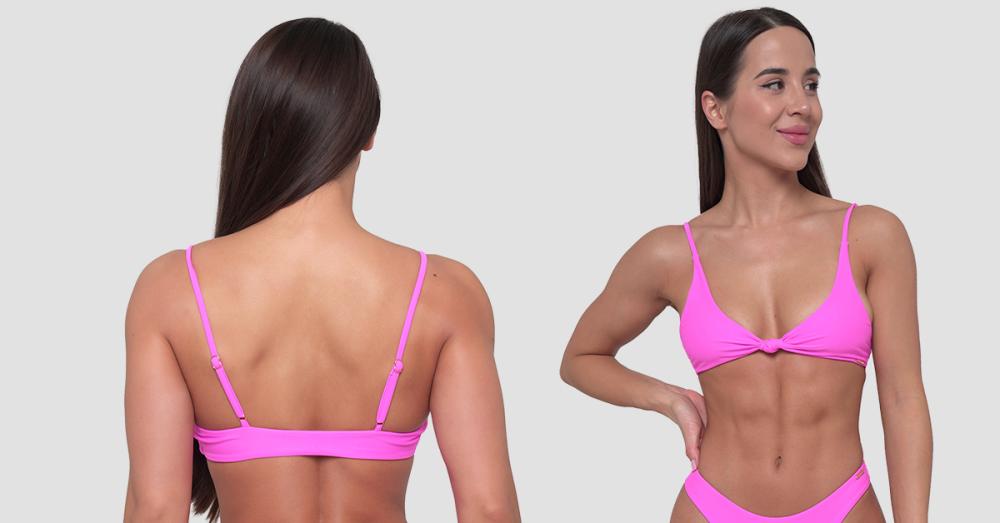 CURACAO Roze Zwempak Top - GymBeam