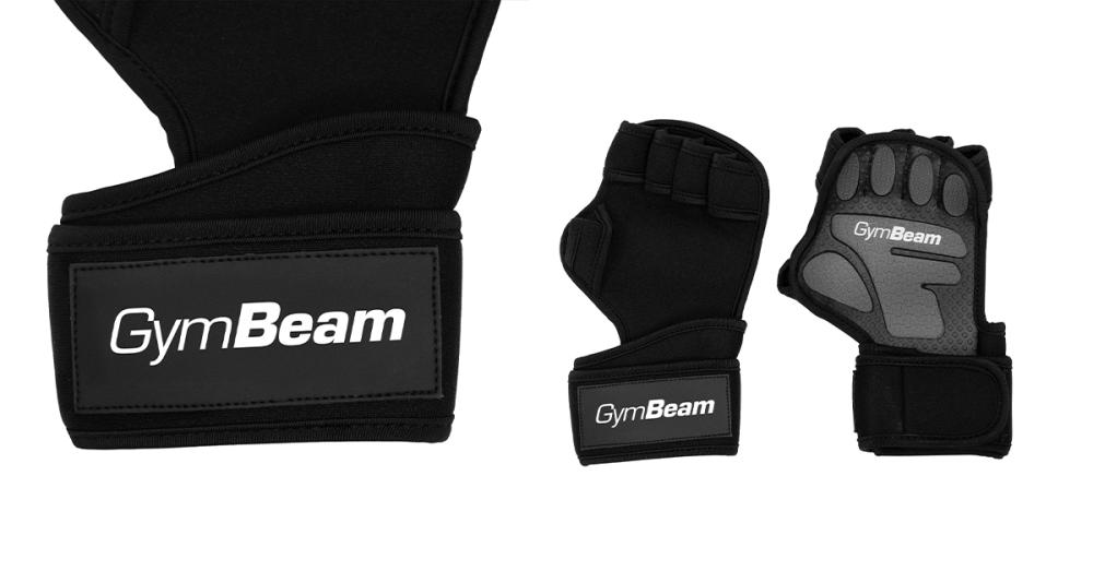 Fitnesshandschoenen Heavy Grip Zwart - GymBeam