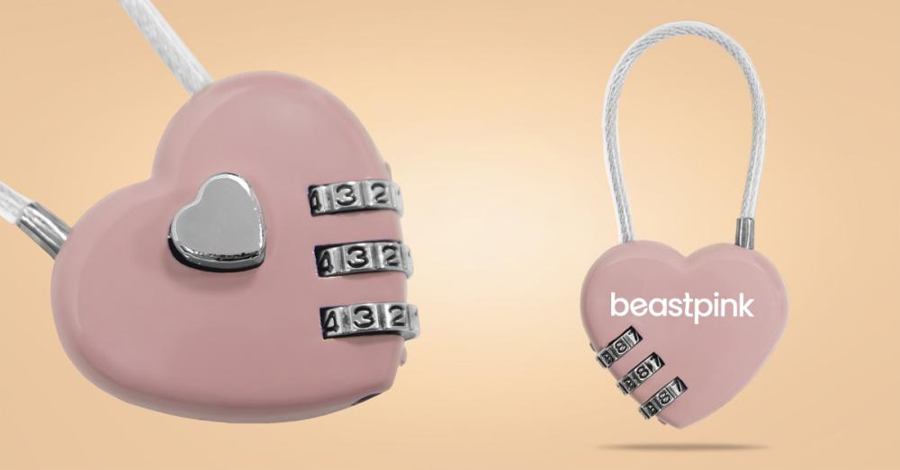 Cupido Hangslot - BeastPink