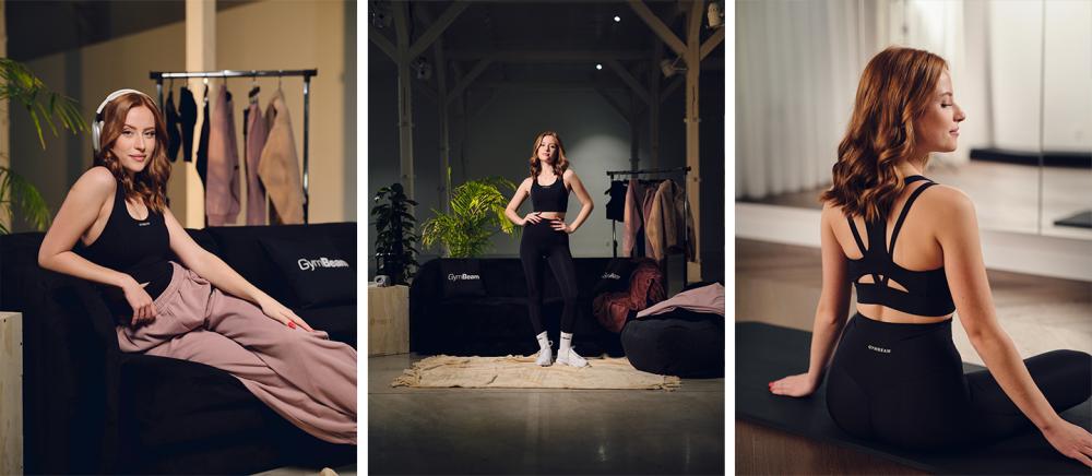 Aura Sportbeha Zwart - GymBeam