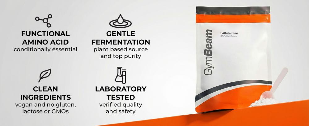 Voordelen en eigenschappen van L-Glutamine - GymBeam