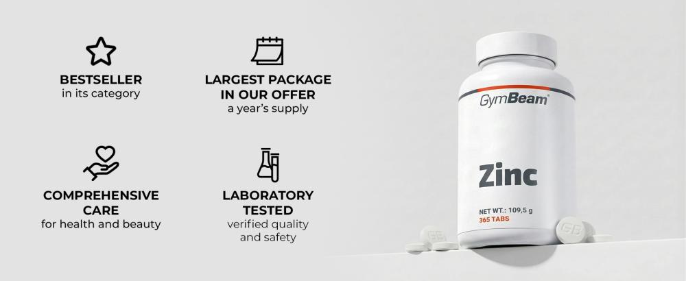 Voordelen en eigenschappen van Zink - GymBeam