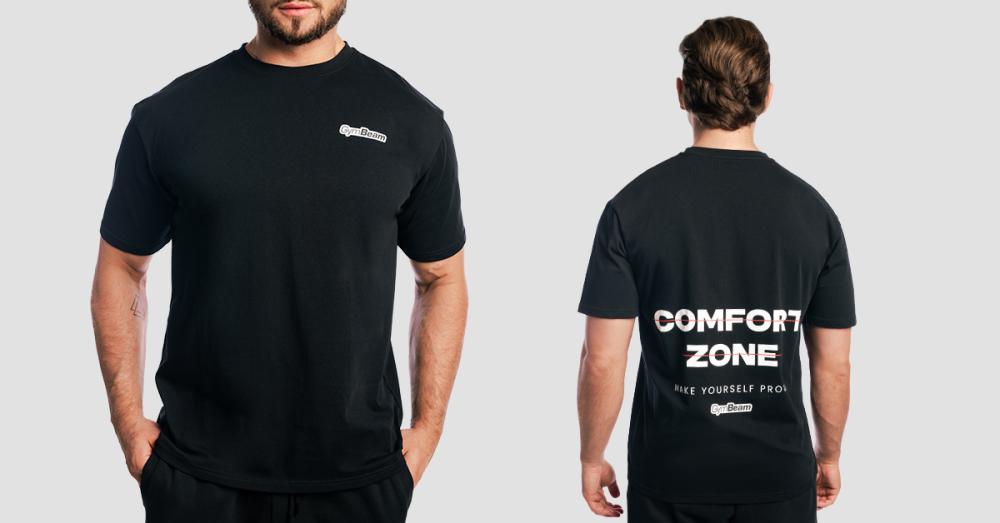 Zone T-Shirt Zwart - GymBeam