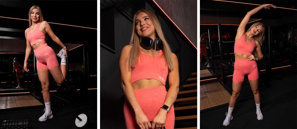 FLO Sportbeha Koraal - GymBeam