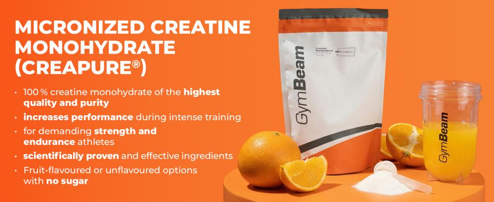 Effecten van 100% Gemicroniseerde Creatine Monohydraat (Creapure®) - GymBeam