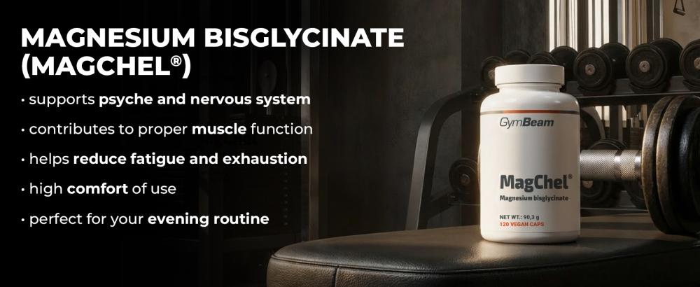 Magnesium Bisglycinaat (MagChel®) - GymBeam