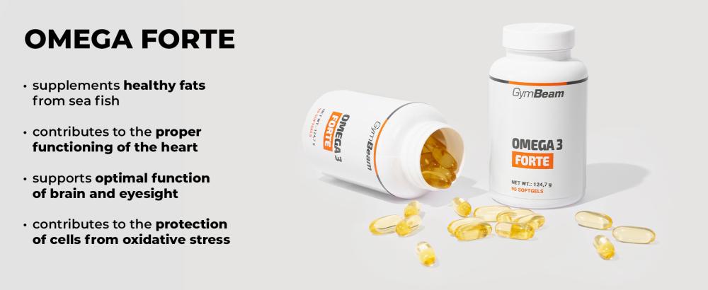 Effecten van Omega 3 Forte - GymBeam