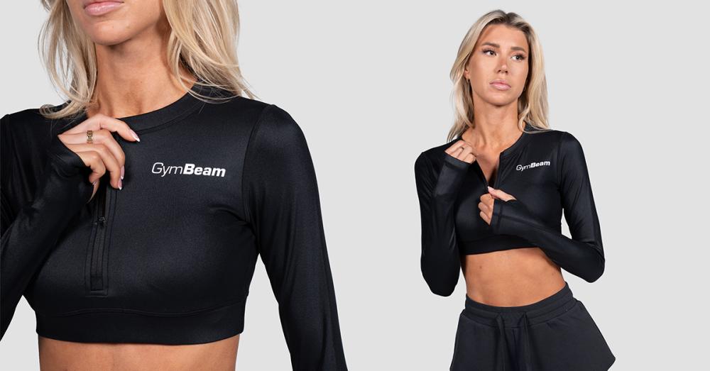 Dámský sportovní top Prime Black - GymBeam
