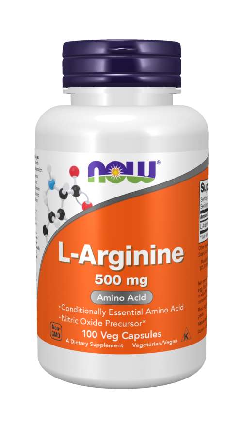 L-Arginine 500 mg - NOW Foods