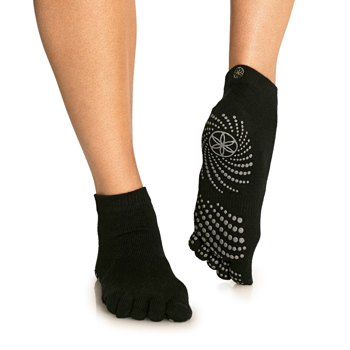 Yoga Socks Grippy Black - GAIAM