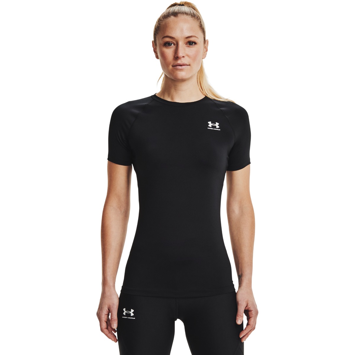 Women‘s t-shirt HG Authentics Comp SS Black - Under Armour