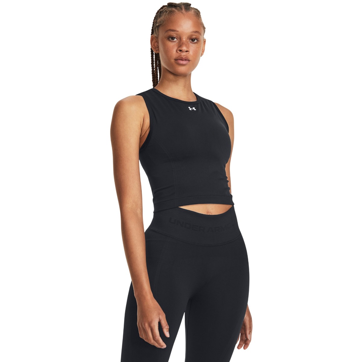 Women‘s tank top Train Seamless Tank Black - Under Armour