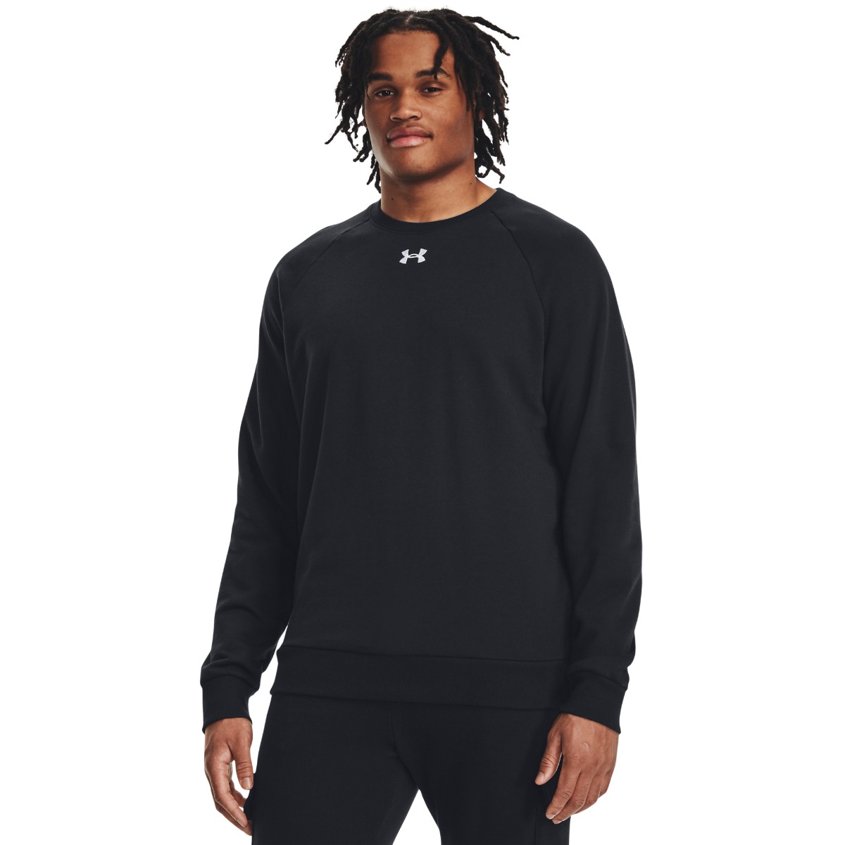 Men‘s sweatshirt UA Rival Fleece Crew Black - Under Armour