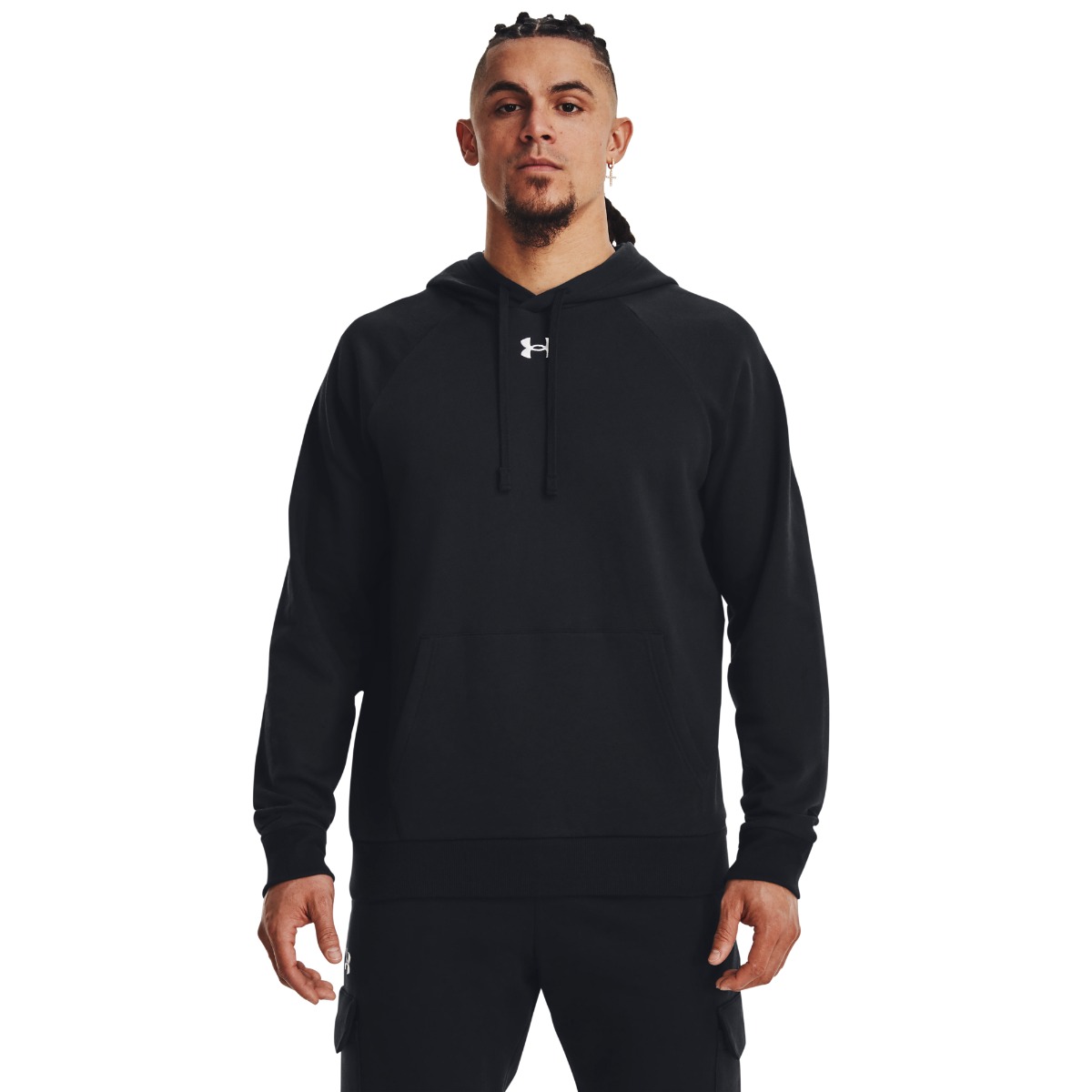 UA Rival Fleece Hoodie Zwart - Under Armour