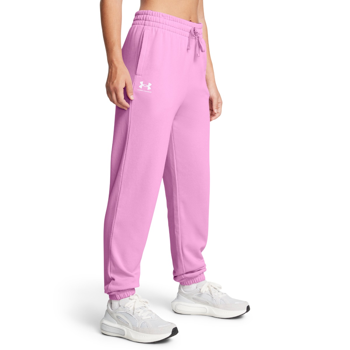 Women‘s sweatpants UA Rival Terry Jogger Pink - Under Armour