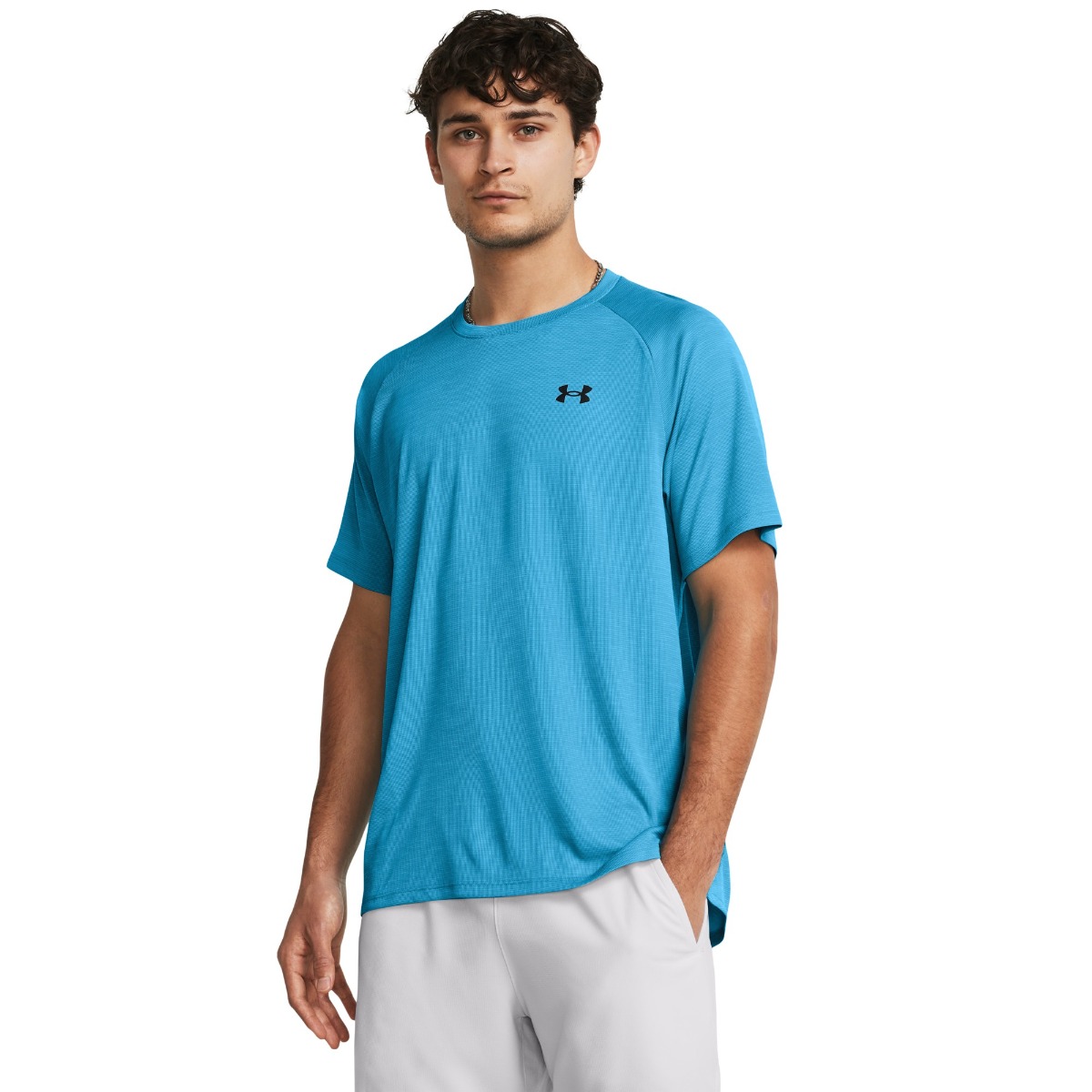 Men‘s t-shirt Tech Textured SS Blue - Under Armour