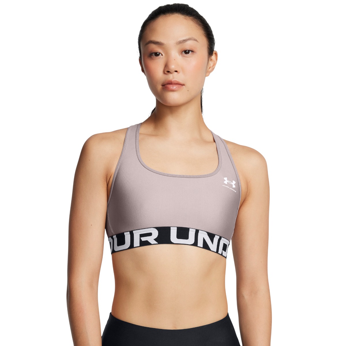 Bra HG Mid Branded Grey - Under Armour