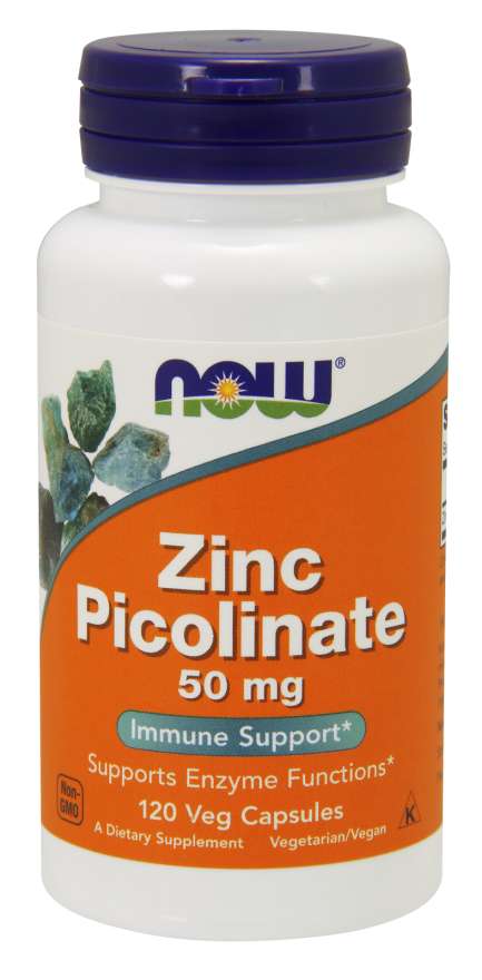 Zink Picolinaat 50 mg - NOW Foods