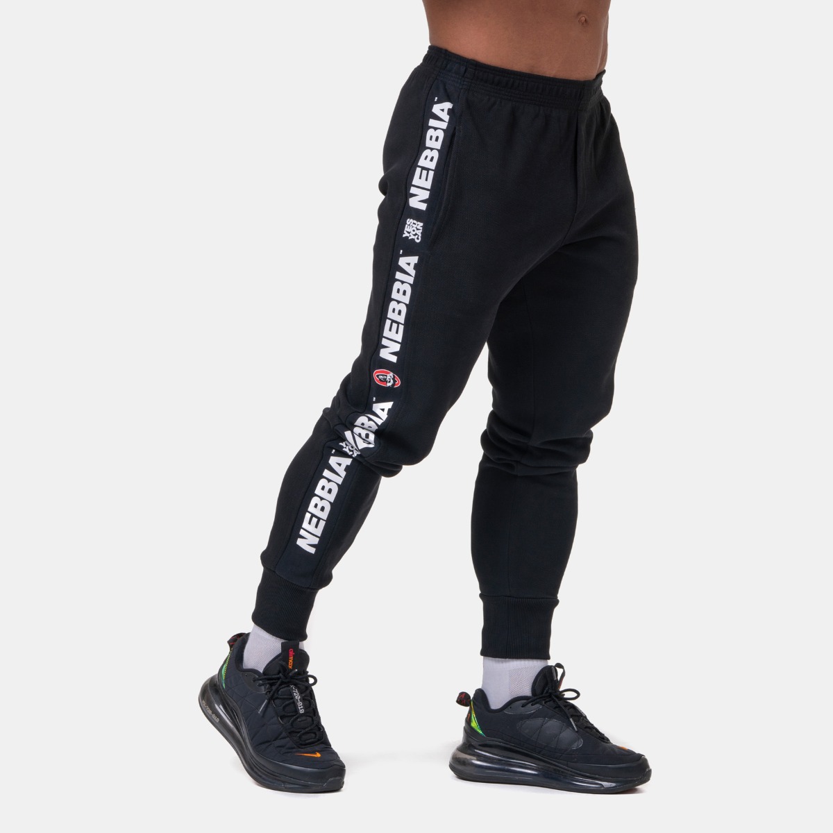 Men‘ Golden Era Sweatpants Black - NEBBIA