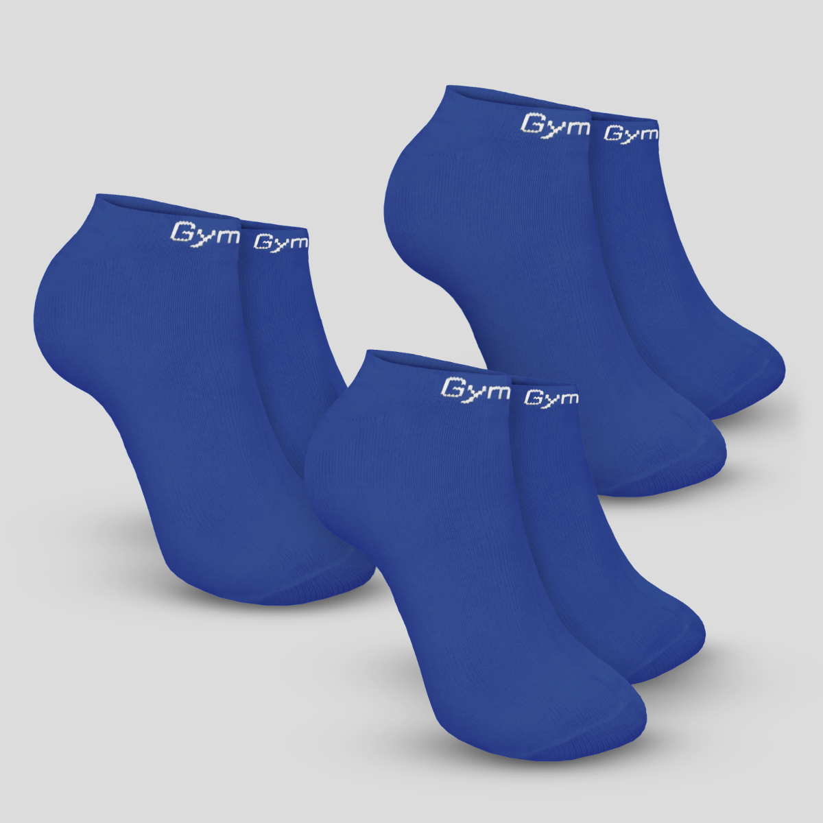 Enkelsokken 3Pack Blauw - GymBeam