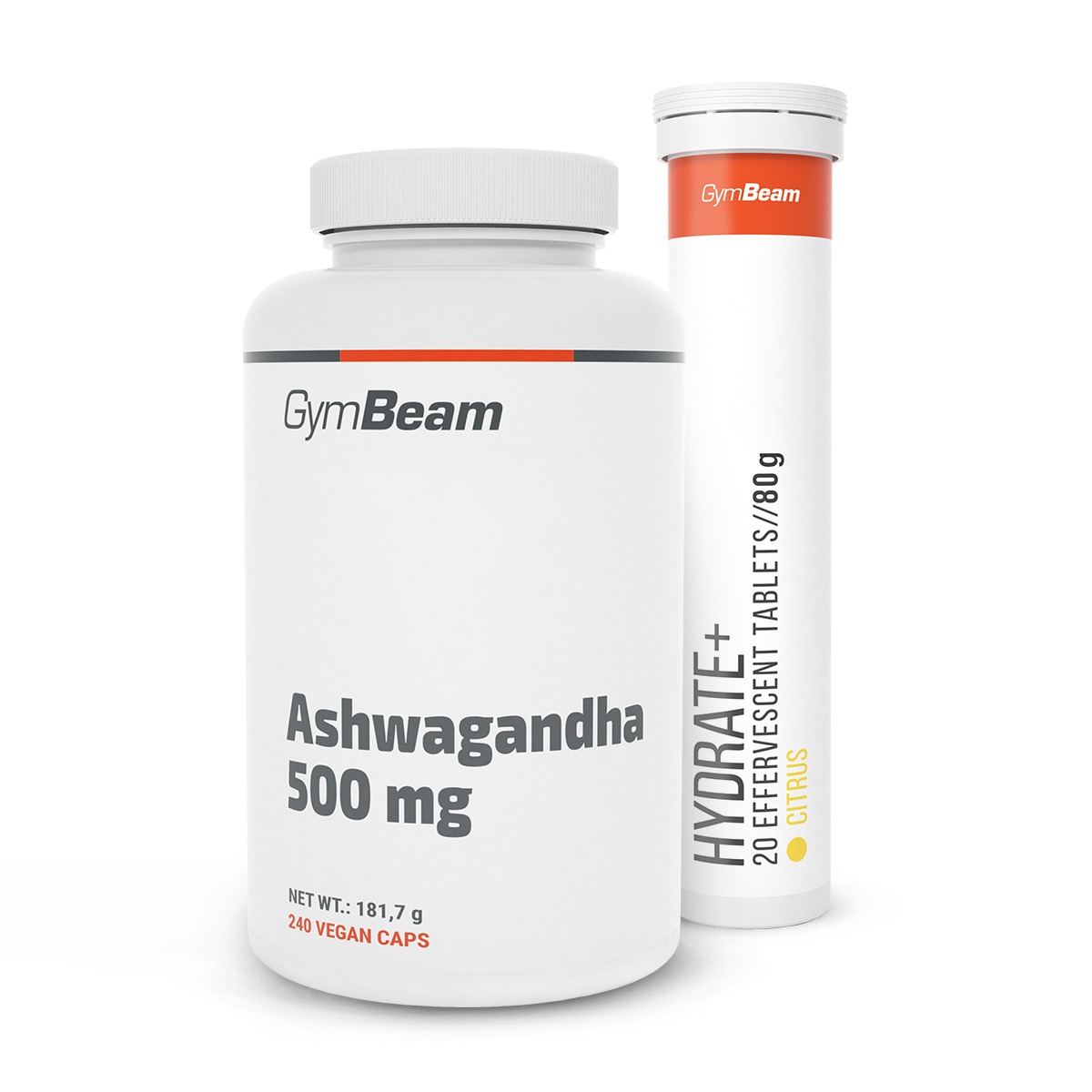 Ashwagandha 500 mg - GymBeam + cadeau