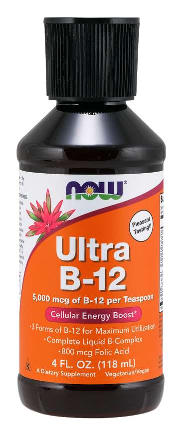Ultra B-12 Liquid - NOW Foods