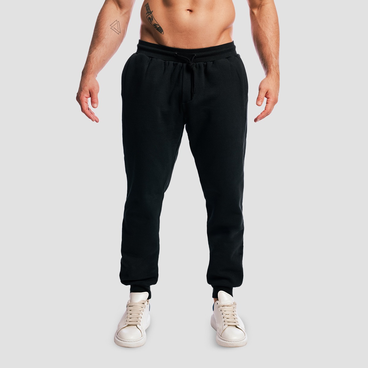 Base Sweatbroek Zwart - GymBeam