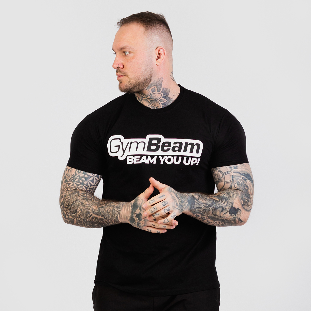 Balk T-Shirt Zwart - GymBeam