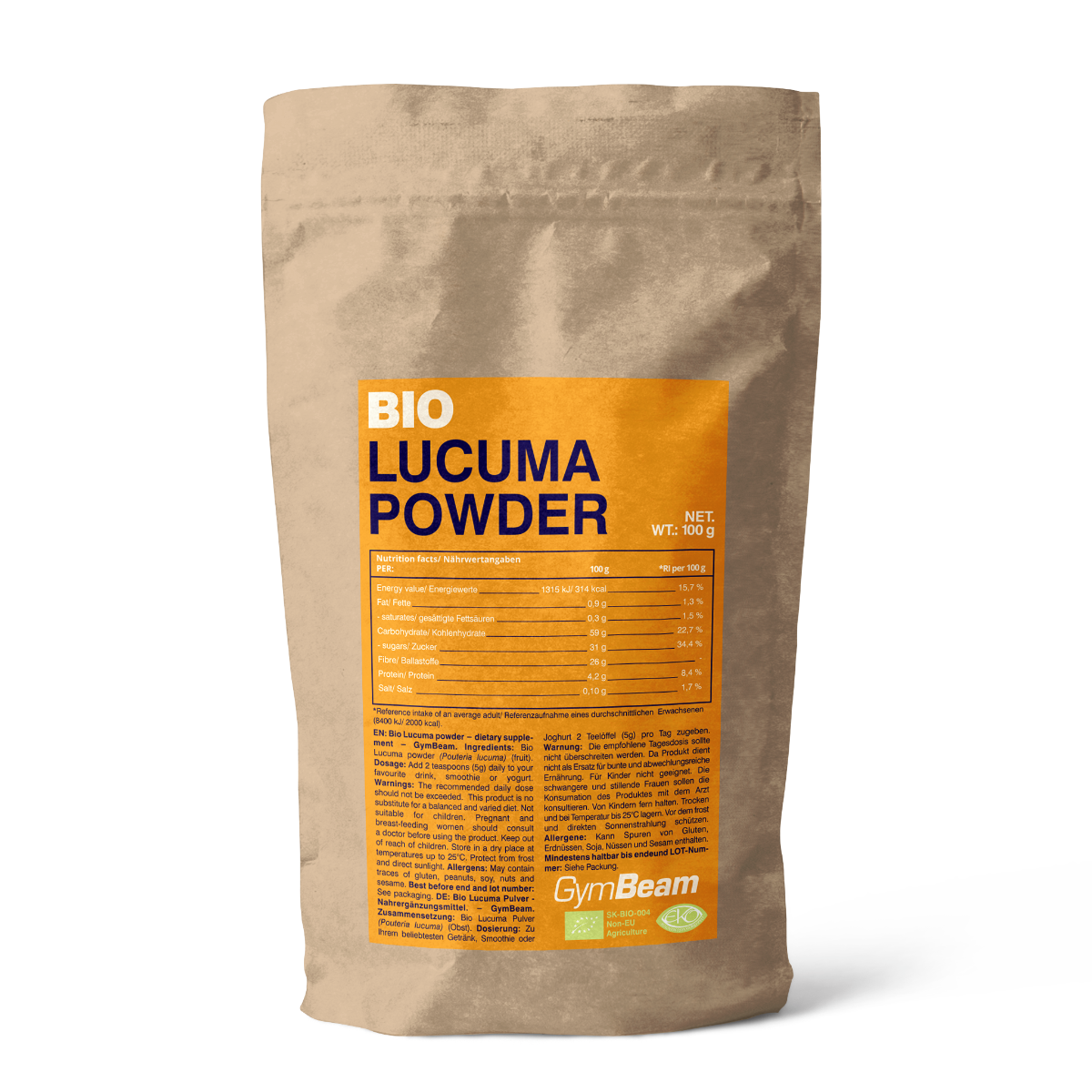 BIO Poeder van Lucuma - GymBeam