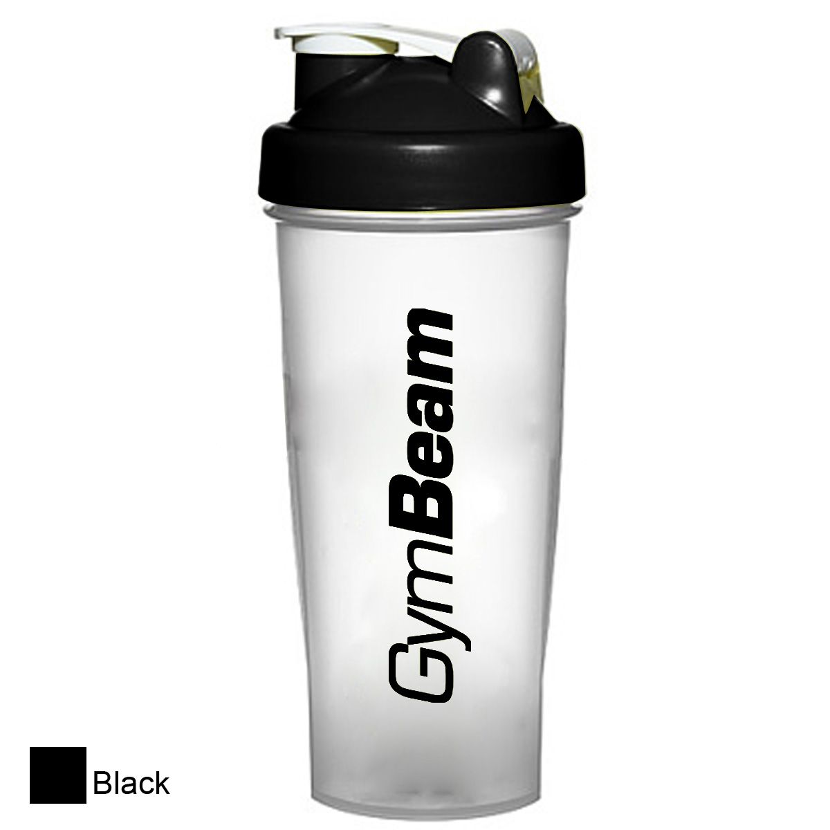 Shaker Blend Fles Transparant-Zwart 700 ml - GymBeam