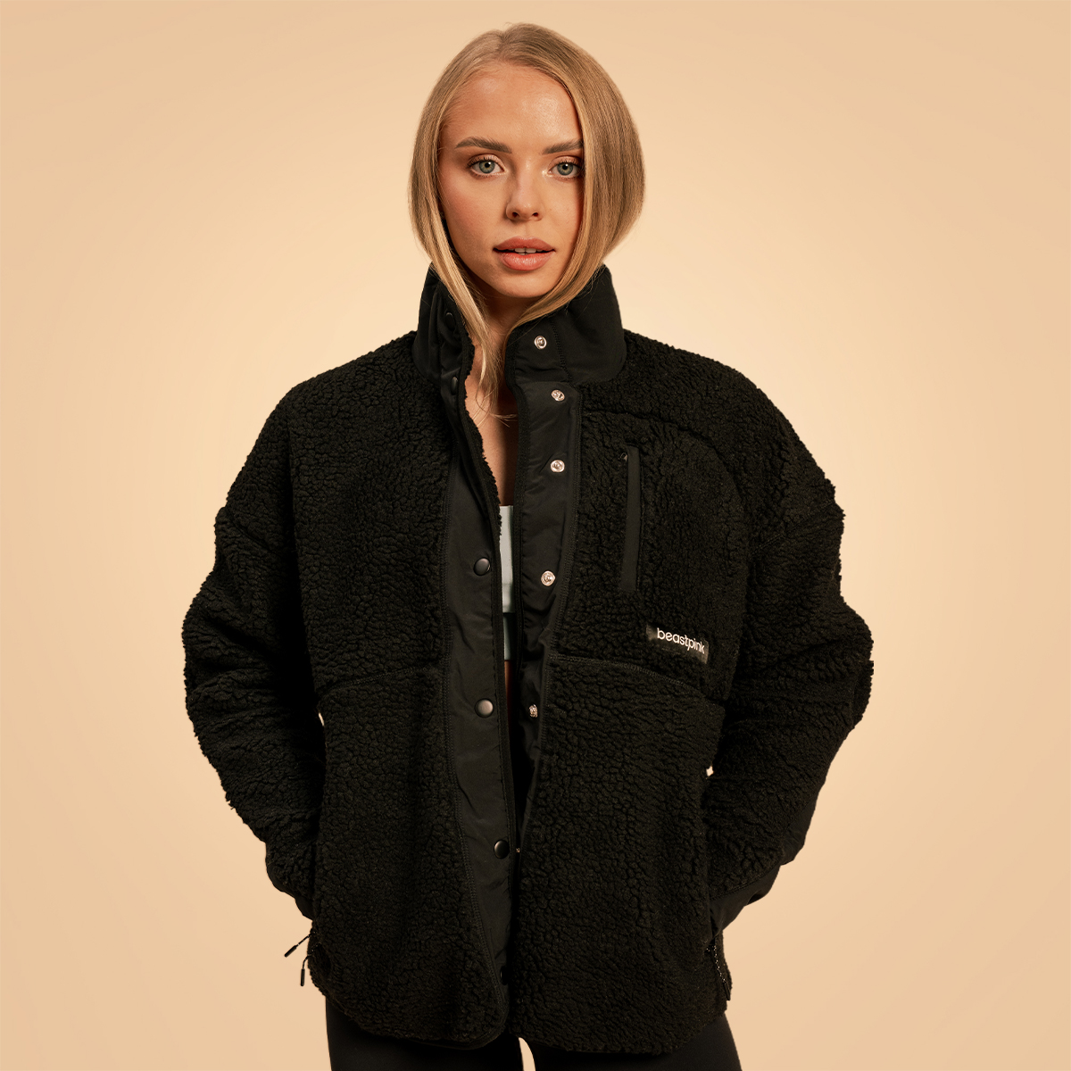 Bliss Jacket Zwart voor dames - BeastPink