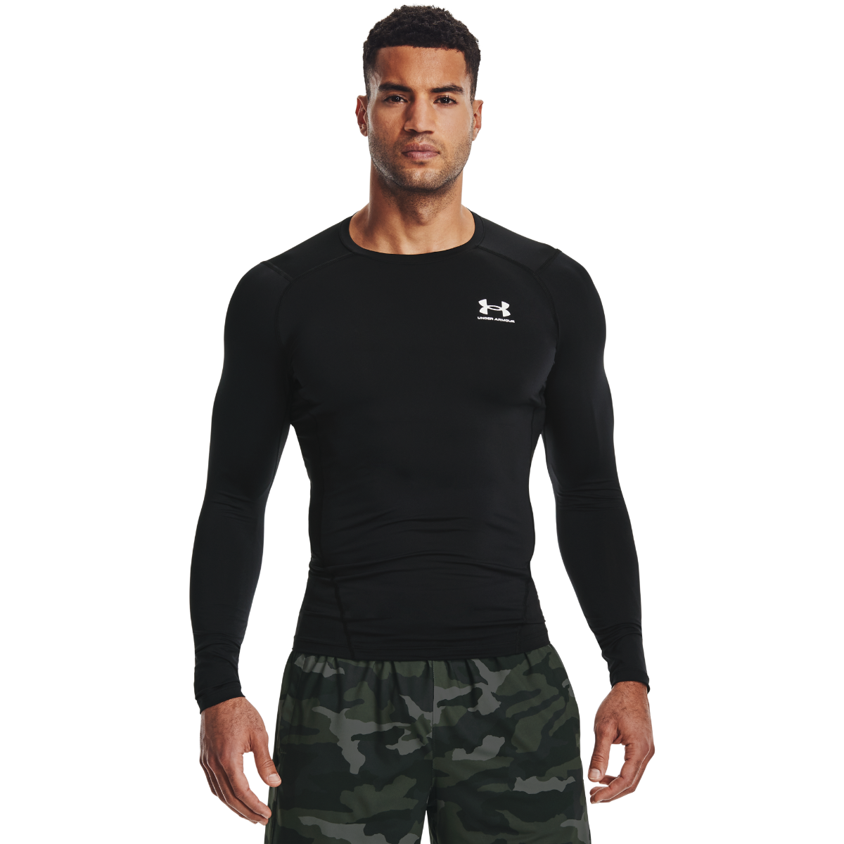 Compression T-shirt HG Armour Comp LS Black - Under Armour