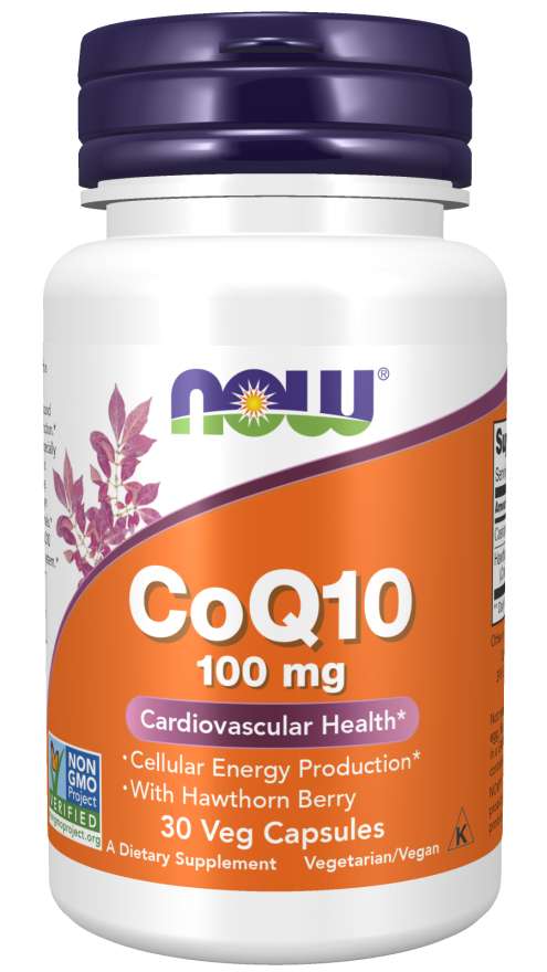 CoQ10 100 mg with Hawthorn Berry - NOW Foods