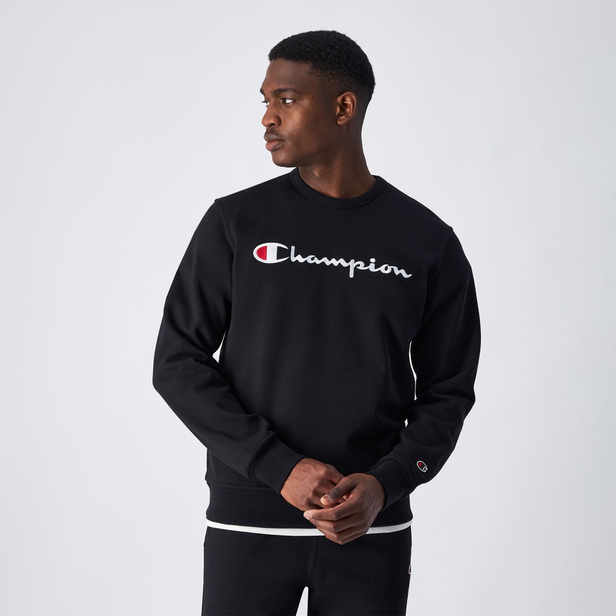 Crewneck Sweatshirt Black - Champion