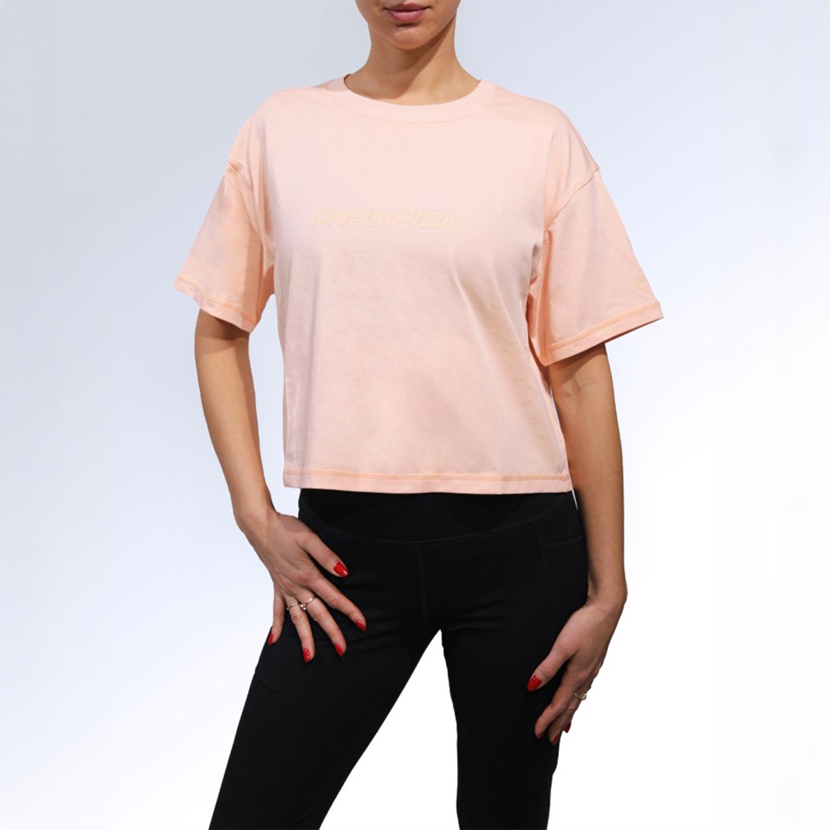 Cropped T-shirt Peach - Champion