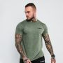 Tričko Basic Heather Military - GymBeam XXL