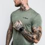 Tričko Basic Heather Military - GymBeam XXL