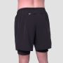 2in1 Shorts Essence Black - GymBeam XXL