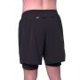 2in1 Shorts Essence Black - GymBeam XXL