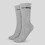 3/4 Socks 3Pack Grey - GymBeam XL