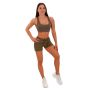 Women‘s Shorts TRN olive - GymBeam XL