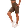 Women‘s Biker Shorts olive - GymBeam XXL